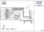 Plan de masse villa bleue